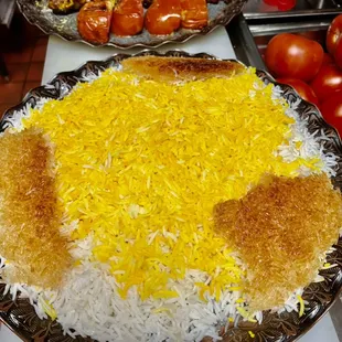 Basmati saffron rice