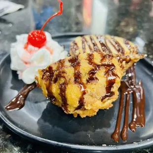 Fried ice cream