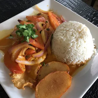 Pescado a la Chorrillana