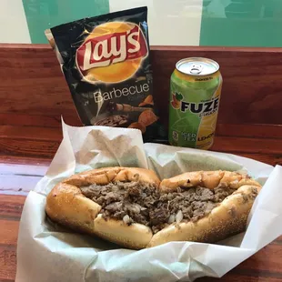 8&quot; with chips and drink!