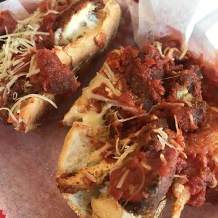 That's supposed to be a chicken Parmesan sandwich