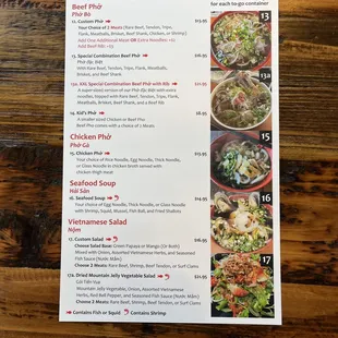 New Menu