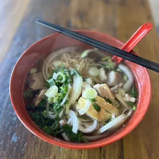 10. Chicken Egg Noodle Soup