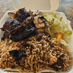 Lunch special Jerk Chicken