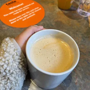 Fresh latte