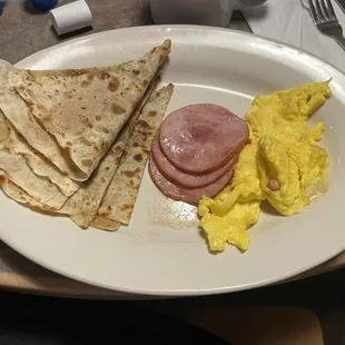 Norwegian Lefse Breakfast