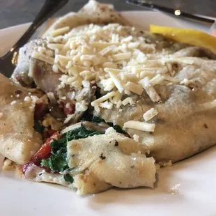 Norweigan Chicken Lefse Melt