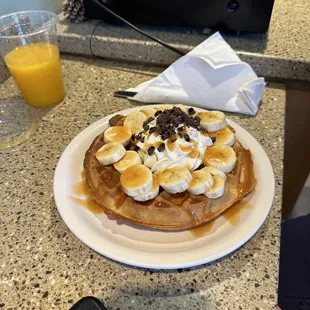 Belgium waffle