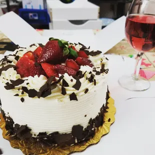 Scandinavian Strawberry Torte