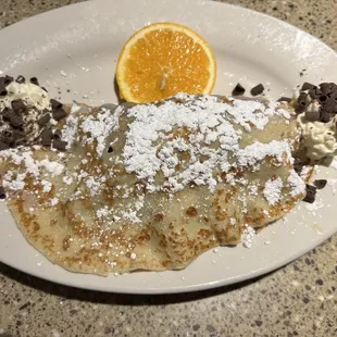 Crepe (everything - see next photo)