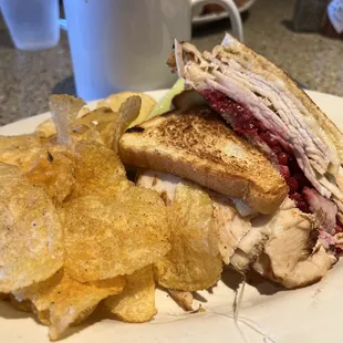 Turkey lingonberry melt