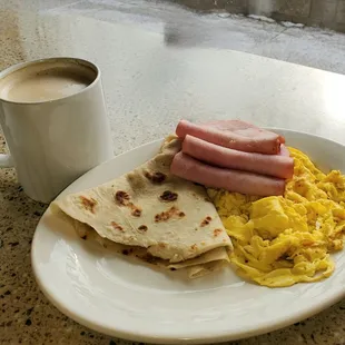 $10.99 Lefse Breakfast Combo