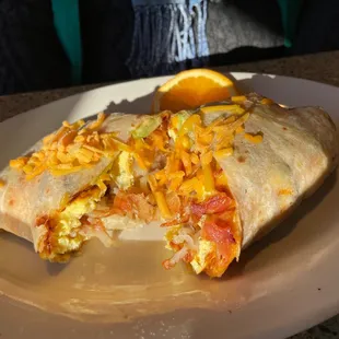 Bacon avocado lefse warap