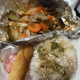 Lunch special that also came with soup