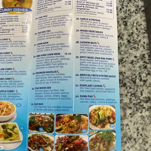 menu, burritos and wraps