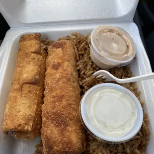 Pair of Egg Rolls