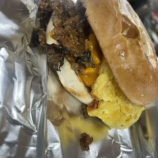 Stayk Egg n Cheeze Bagel