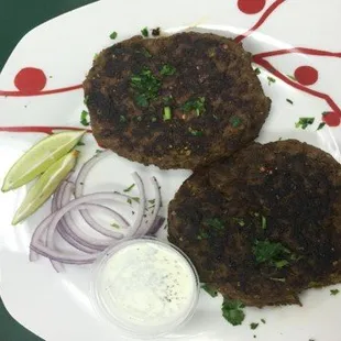 chapli kabab $3.50 per piece