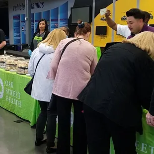 tasty slider sandwiches from Oak Street Health