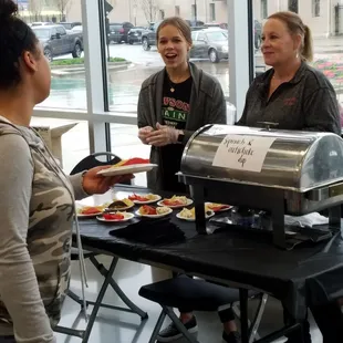 Dawson's on Main had some tasty spinach and artichoke dip (heated) with chips