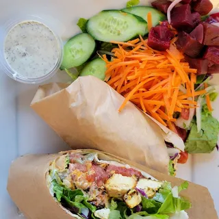 Boneless Chicken Kabob Wrap