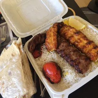 Combo Koobideh
