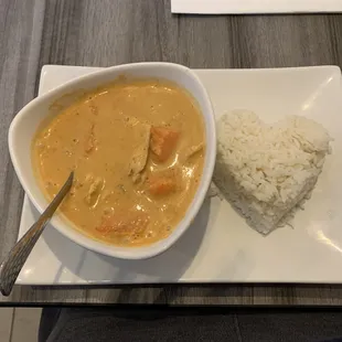 Masman Curry with chicken (Lunch Portion)