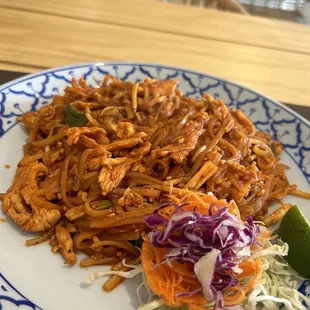 Chicken pad Thai