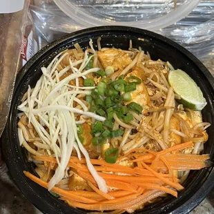 Pad Thai (no peanuts)