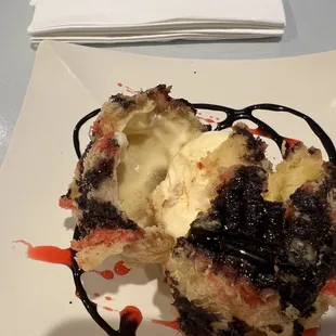 Inside Fried Ice Cream