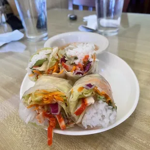 Fresh spring rolls