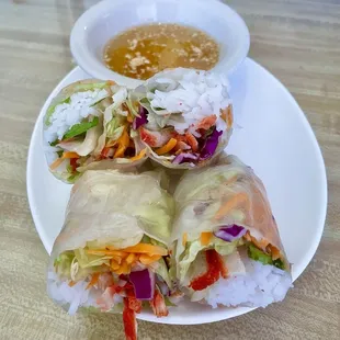 Fresh Pork Spring Rolls