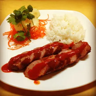 Spicy smoked sausage