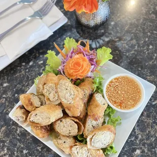 Crispy chicken roll