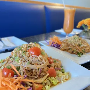 Yum woonsen ( glass noodle salad)