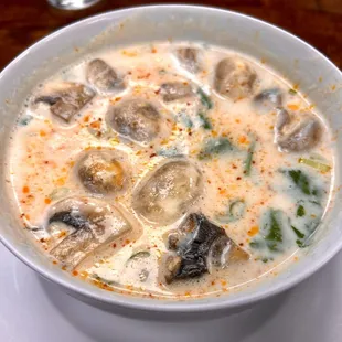 Tom Kha soup - chicken - medium spice