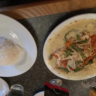 Green Curry with Chicken