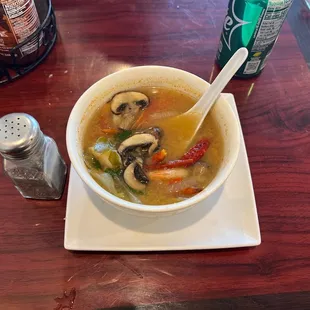 Tom Yum Shrimp Soup