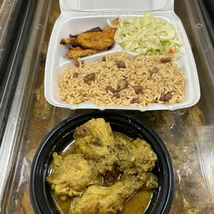 Curry Bone In Chicken Plate