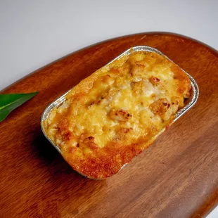 a loaf of cheese bread