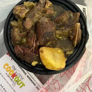 Curry Goat Roti