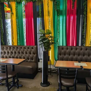 Decor is on brand and the perfect ambiance for the Caribbean spice and rich flavors on the menu.