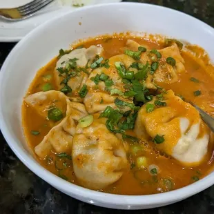 Veg jhol momo