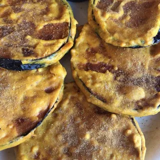 Eggplant Pakora.