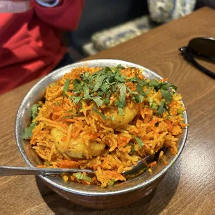 58. Shrimp Biryani