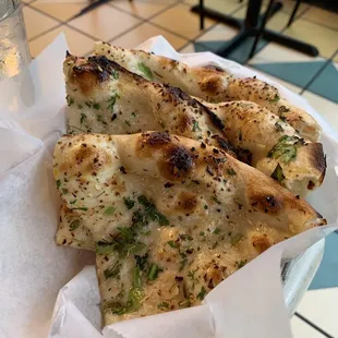 Garlic Cilantro Naan