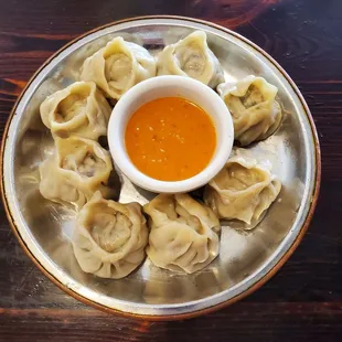 Chicken Momo Dumplings