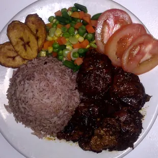 Our brown stew chicken