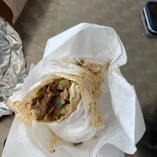 So so Chicken Shawarma Wrap