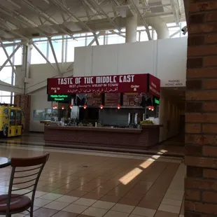 a food court